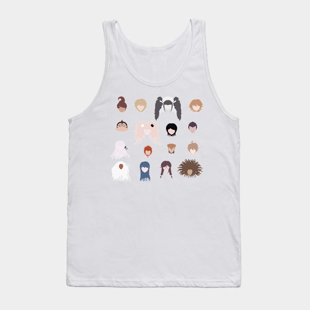 danganronpa 1 minimalised Tank Top by katanaballs